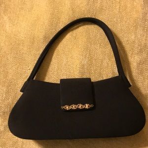 Black prom purse